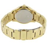 Guess Sassy Analog Quartz Gold Dial Gold Steel Strap Watch For Women - W0705L2