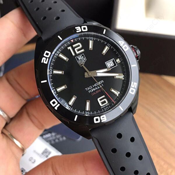 Tag Heuer Formula 1 Black Dial Strap Watch for Men - WAZ2115.FT8023