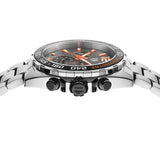 Tag Heuer Formula 1 Chronograph Ceramic Black Dial Silver Steel Strap Watch for Men - CAZ101AH.BA0842